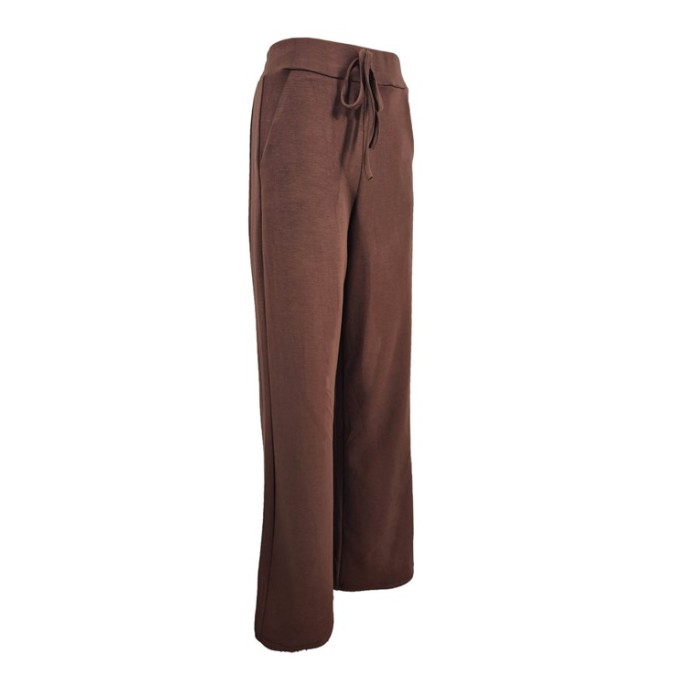 FOS Broek 7343 Ria Uni Donker bruin